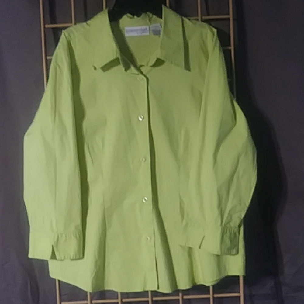 Chadwick Real Comfort Button Down Top